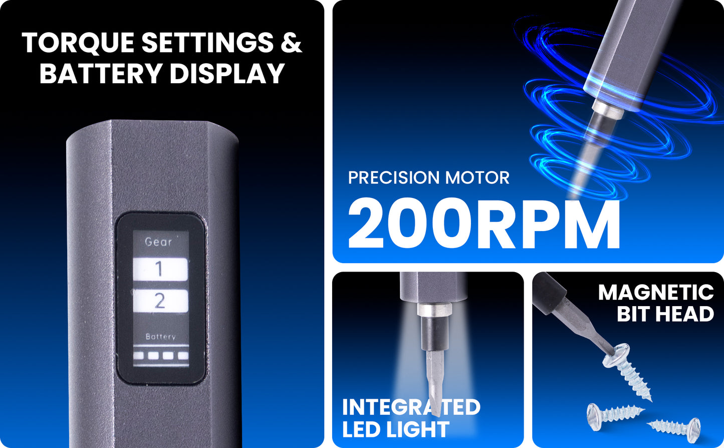 Pegazos Precision Electric Screwdriver