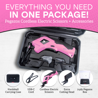 Pegazos Electric Scissor Pink