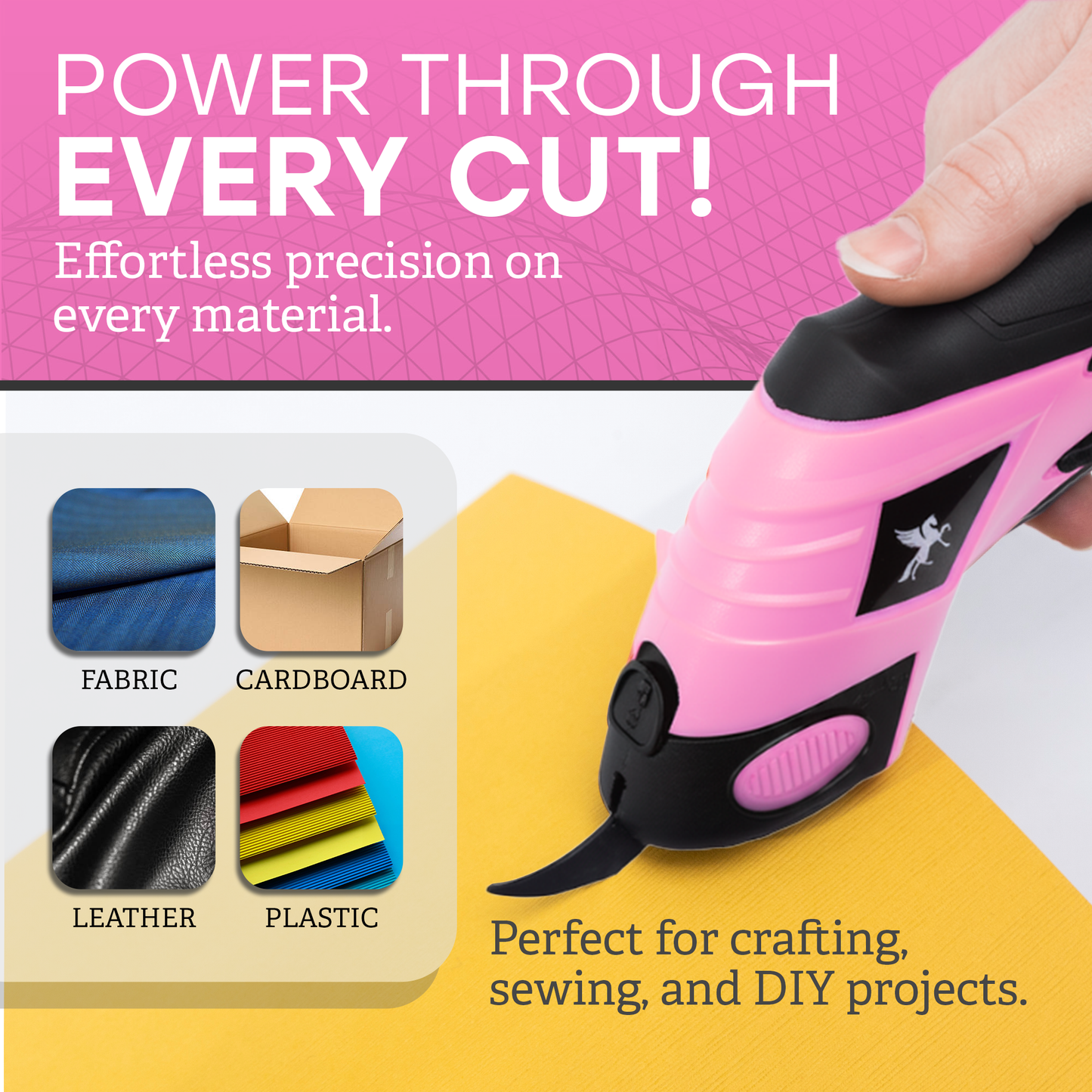 Pegazos Electric Scissor Pink