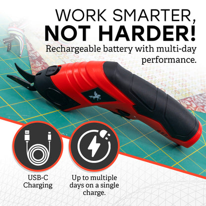 Pegazos Electric Scissor Red