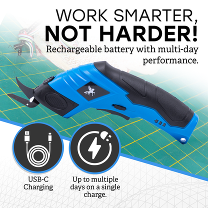 Pegazos Electric Scissor Blue