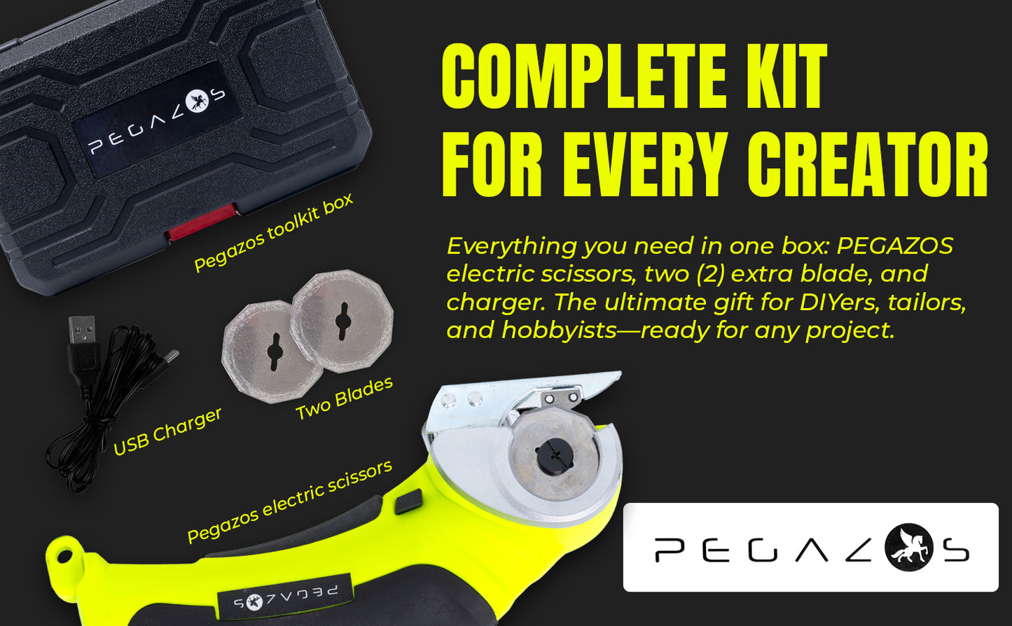Pegazos Rotary Cutter Green