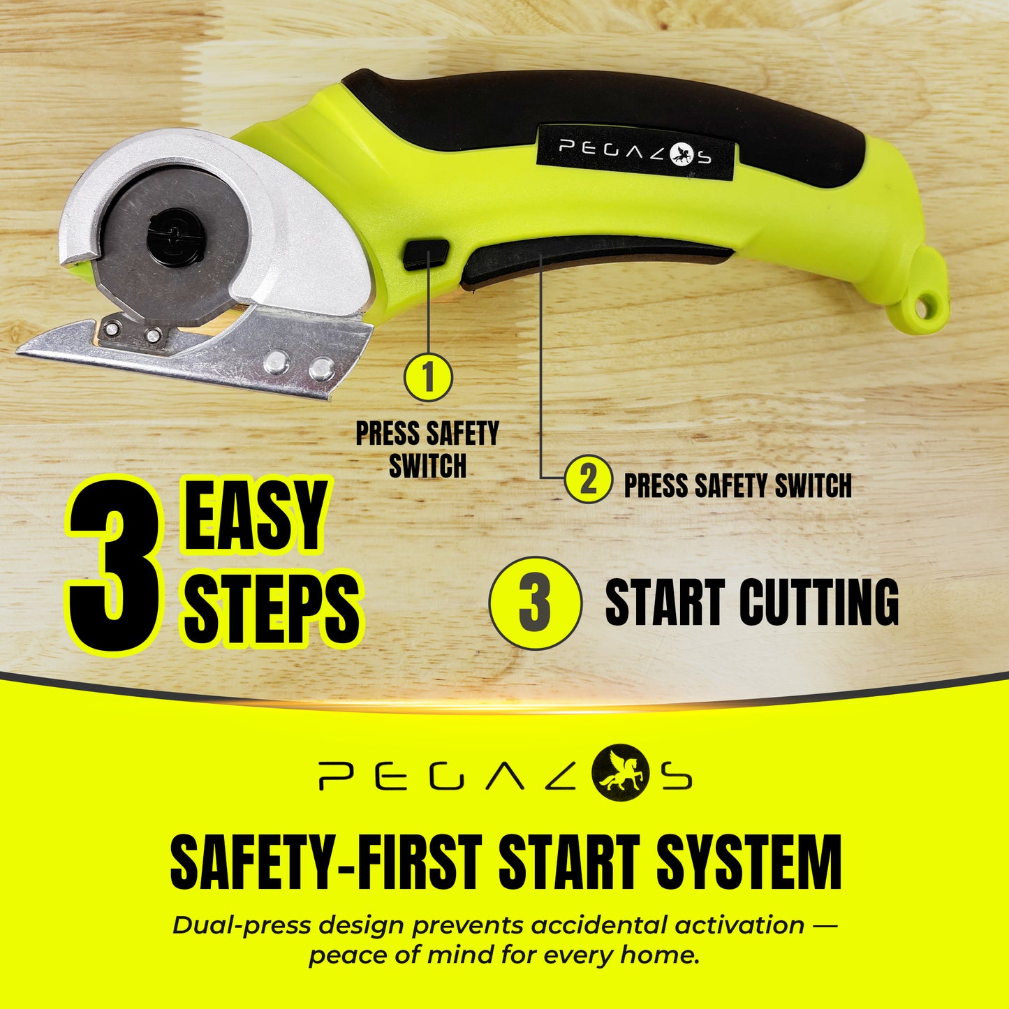 Pegazos Rotary Cutter Green