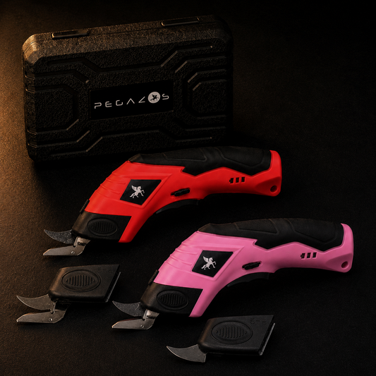 Red Electric Scissors + Pink Scissor